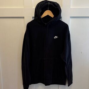 NIKE Men's Hoodie Black Lounge Gym Cotton Neutral Relax X-LARGE